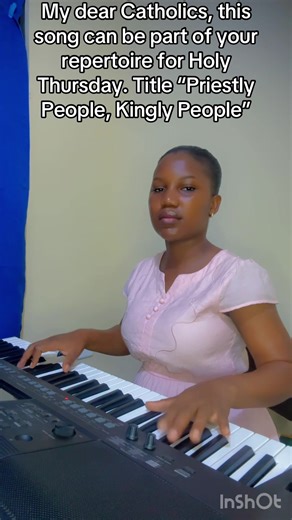 Have a blessed Holy Week. 🙏✝️ #fyp #catholic #maundythursday #holyweek #priestlypeople @Dr Morris Mensah (ND)