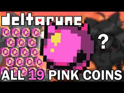 All 19 Pink Coins Locations! | Deltarune Chapter 5 | Guide