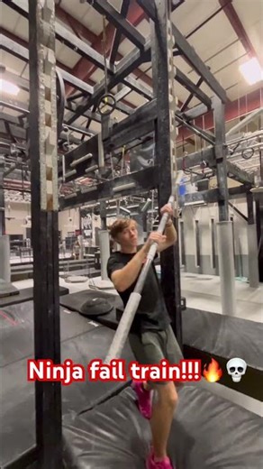 Ninja training gone wrong!! 🥀#ninja #fails #negativeaura #shorts viral