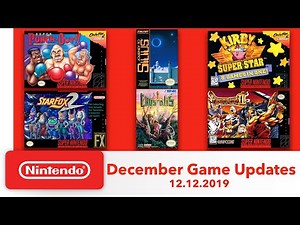 NES & Super NES - December Game Updates - Nintendo Switch Online