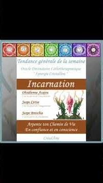 Tirage Guidance "Synergie cristalline" hebdomadaire
