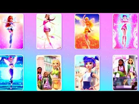 Winx Club The Magic is Back All Stickers & Fairy Powers