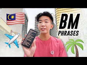 LEARN to speak easy Bahasa Malaysia PHRASES You'll Need in Malaysia