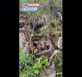 A group of rare venomous snakes is found in the rural parts of Southeastern Minnesota