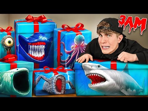 DO NOT OPEN MYSTERY BLOOP SEA EATER EL GRAN MAJA GIFTS at 3AM!!