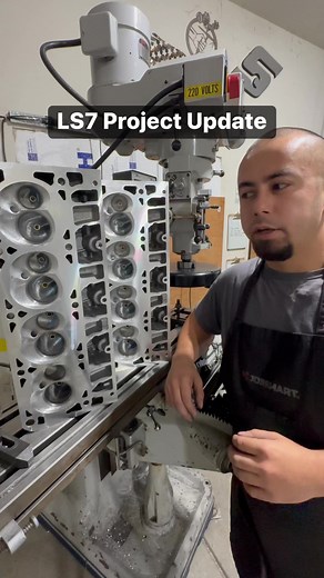 20K views · 544 reactions | Update on the LS7 Project and it is wearing on me! #chevy #ls7 #lsx #corvette #machinist #machining #musclecar #racing #youtube | Engine Rehab | Facebook