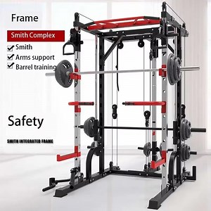[Hot Item] Multi Gym Smith Machine Power Rack for Home Gym Training Equipment