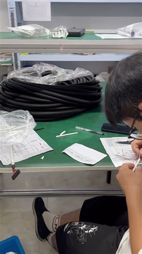 #cableassembly #machine #customcables #factory #electricalengineering #automobile #harness #copper