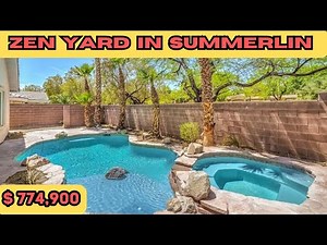 Homes for Sale with Pool Summerlin Las Vegas, Las Vegas One Story House for Sale with Pool