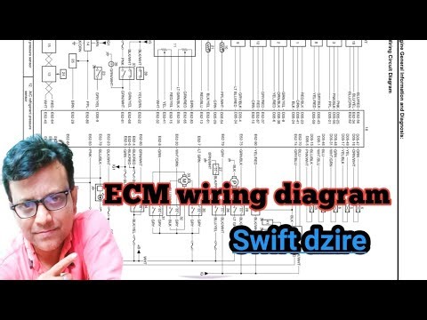 ECM wiring diagram of Swift dzire Diesel. Swift dzire ka ECM diagram