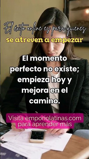 🏆 El éxito online es para quienes se atreven a empezar. 🌟