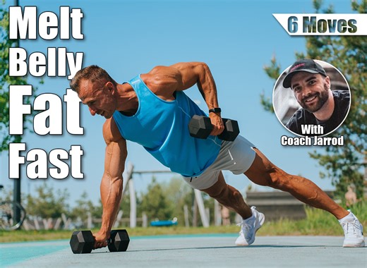 6 Strength Exercises for Men to Melt Middle-Aged Belly Fat After 40