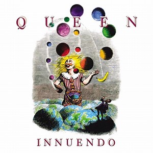 Released on this day in February 1991, ‘Innuendo’ was the group’s 14th studio album and last with Freddie ❤ Read more: http://bit.ly/innuendoudis | Queen