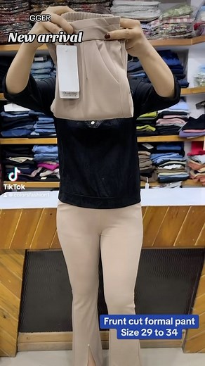 Front cut formal pant | Colors Fashion