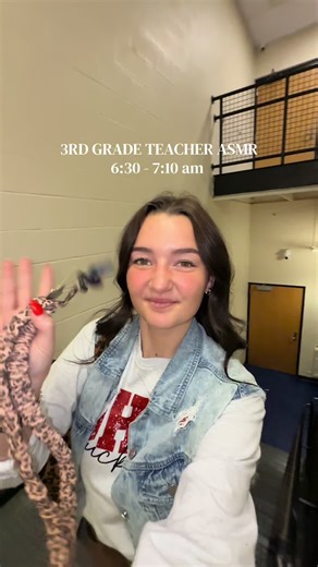 3rd Grade Teacher Morning Routine ASMR