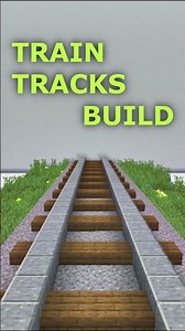 Train Tracks | Minecraft Build Tutorial