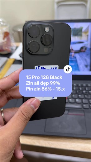 iPhone 15 Pro 128GB Đen Zin Đẹp 99%