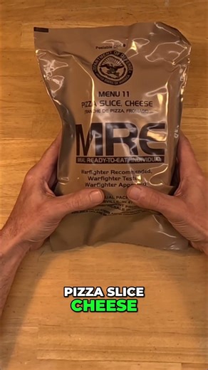 Frozen Pizza MRE Handling Instructions & Maltodextrin Energy Explained!