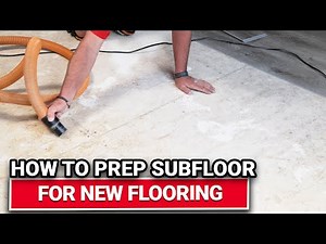 How To Prep Subfloor For New Flooring - Ace Hardware