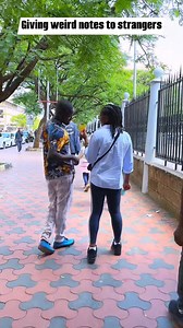 8.3K views · 25 reactions | Giving notes to strangers  | Miss Brilliant | Facebook