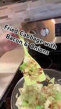 The Most UNDERRATED Side Dish! 🥓 Fried Cabbage with Bacon & Onions