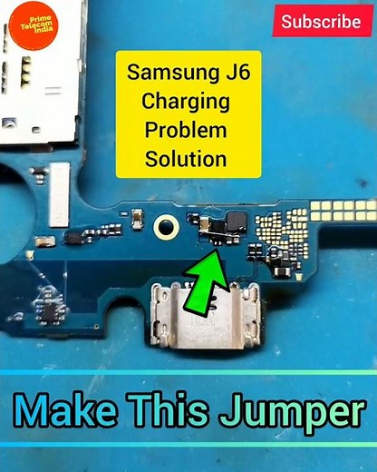 Samsung J6 (J600f) Not Charging Problem Solution | Prime Telecom |