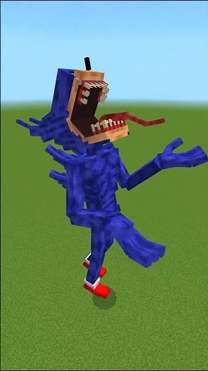 Shin Sonic Final Form addon in Minecraft Bedrock