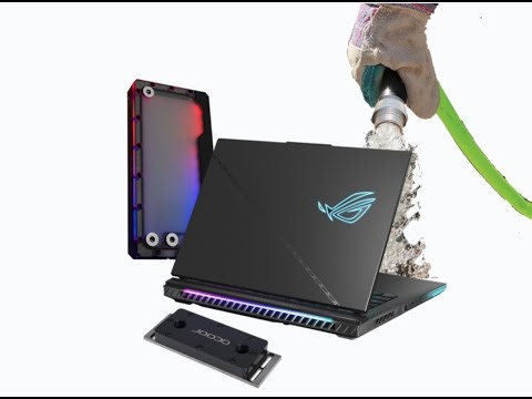 Water Cooling a Laptop is... Easy?