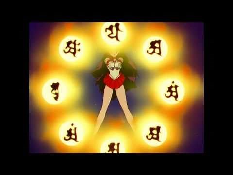 Sailor Moon - Mars - All Attacks and Transformation