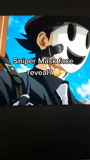 Sniper Mask face reveal #snipermask #highriseinvasion #anime #manga #facereveal #thateyelinertho #fyp
