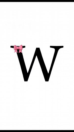 Creative Ways to Personalize Your Letter W