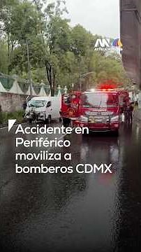 This is how the van ended up after crashing into a tree #accident #cdmx