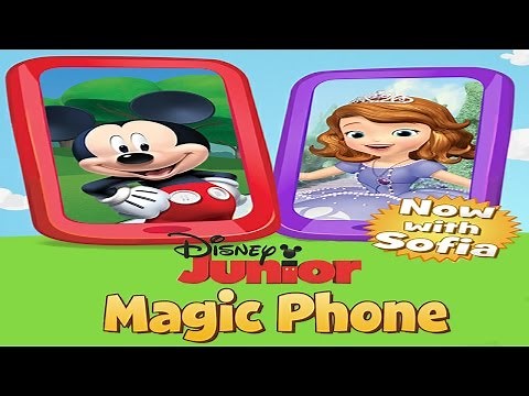 Disney Junior Magic Phone with Sofia the First and Mickey Mouse (Disney) - Best App For Kids