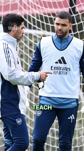 Mikel Arteta has a new wacky training technique... 😲👀 | Daily Mail Sport