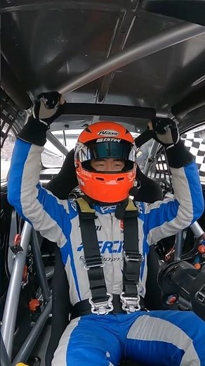 This race car driver won the race