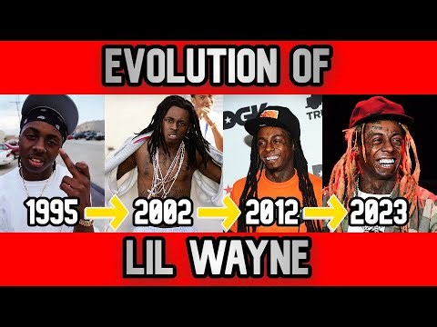 Evolution of Lil Wayne (1995-2023)