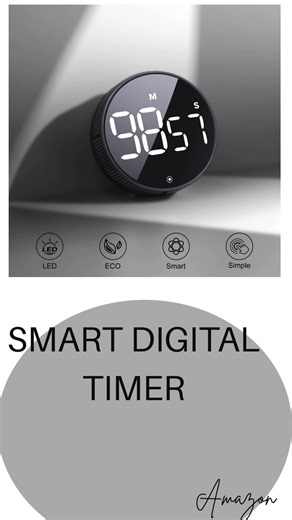 ⏫LINK IN BIO⏫Video 3 → Smart Kitchen Tool 3 🕗Kitchen Timer #amazongadgets #amazonkitchenfinds #kitchentimer #smartkitchengadget #homegadgets #amazonmusthaves #kitchentools #tiktokmademebuyit #amazonus #amazoncanada