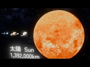 星の大きさ比較 - Star size comparison