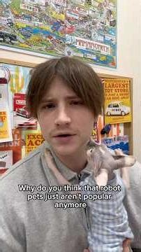 What happened to robot pets? #sony #toys #sega #y2k #funfacts