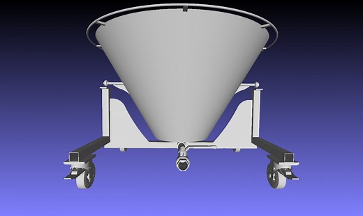 Kon-Tiki 'Rolls' (KTR) biochar kiln