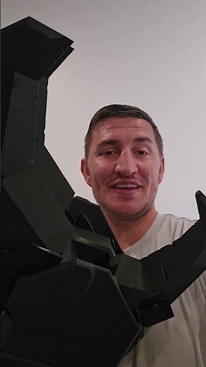 3D Printed Warhammer 40K! life size power claw! #3dprinting #build