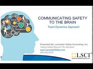 Free Safety Webinar: Communicating Safety to the Brain