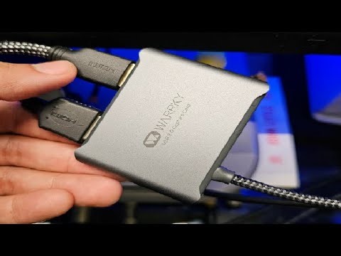 WARRKY 4K HDMI Capture Card, 1080P 60FPS Cam Link Video Audio Capture Device for Streaming