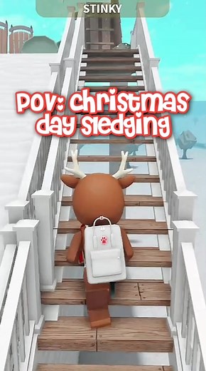 SO CUTEEE HAPPY XMAS EVERYONE #bloxburg #snow #christmas #cute #welcometobloxburg #pov