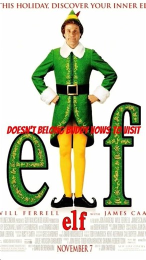 Elf (2003) - Movie Review #elf #willferrell #jamescaan #jonfavreau #peterdinklage #christmas #fyp