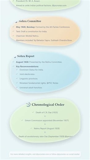 All-Parties Conference and the Nehru Report as a direct consequence