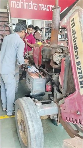 B275 mahindra tractor Starting problem