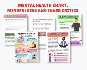 Therapy Worksheet Bundle, Psychology Resources, Inner Critic, Boundaries, Trauma, Acceptance Therapy, Safety Plan, Planner, Affirmations,gad - Etsy