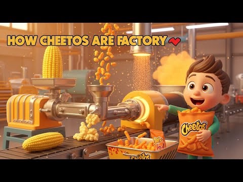 Inside the Cheetos Factory 🧀 | How Crunchy Cheetos Are Made Step by Step!