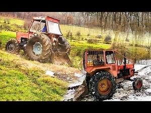 UTB 650 vs UTB 1010 dtc-La pădure-Hard work in the forest 👉⚙💨🚜